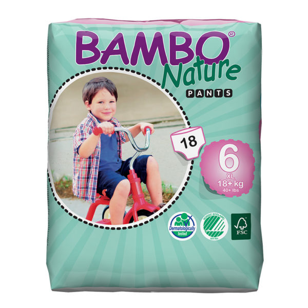 Bambo Training Pants Size 6