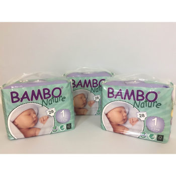 Bambo size 1 nappies