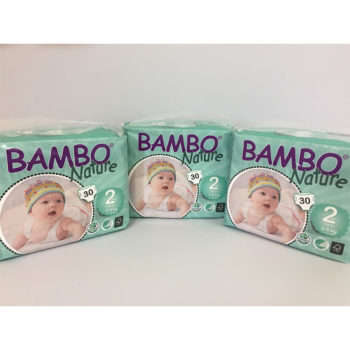 Bambo diapers size 2