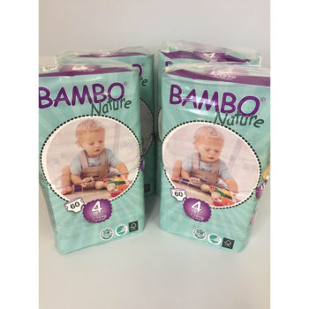 Bambo nappies size 4