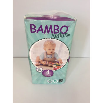 Bambo diapers size 4