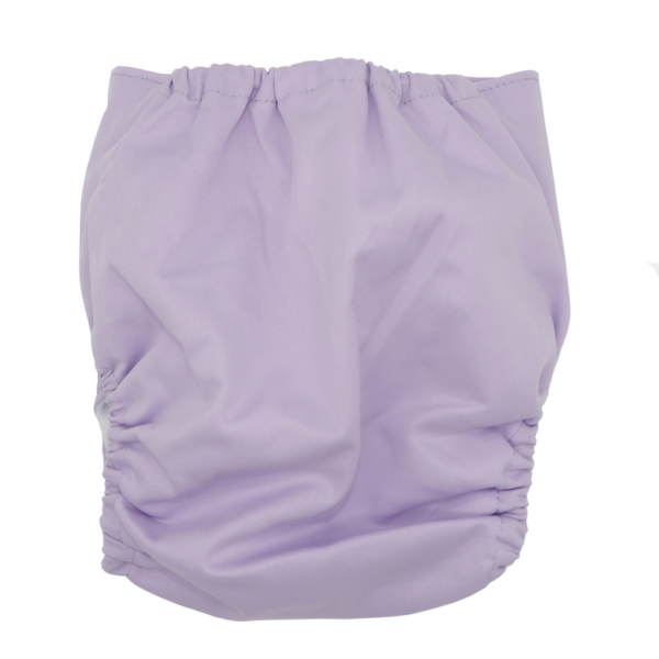 Lilac reusable cloth nappy