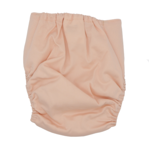 pale pink reusable nappy