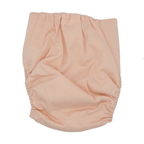 pale pink reusable nappy