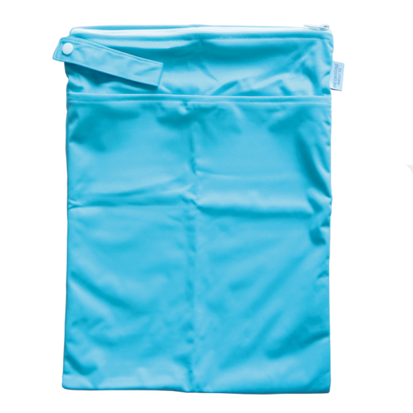 Teal large nappy wet bag