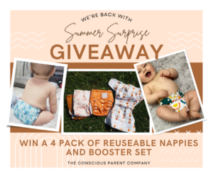 4 pack or resusable nappies competition
