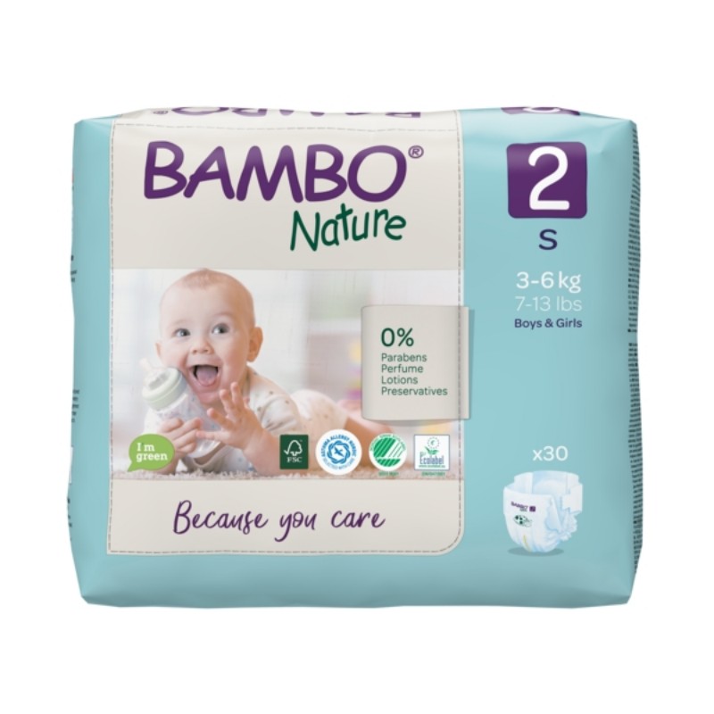 Bambo Nature nappies size 2