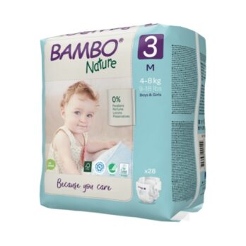 Bambo Nature nappies size 3