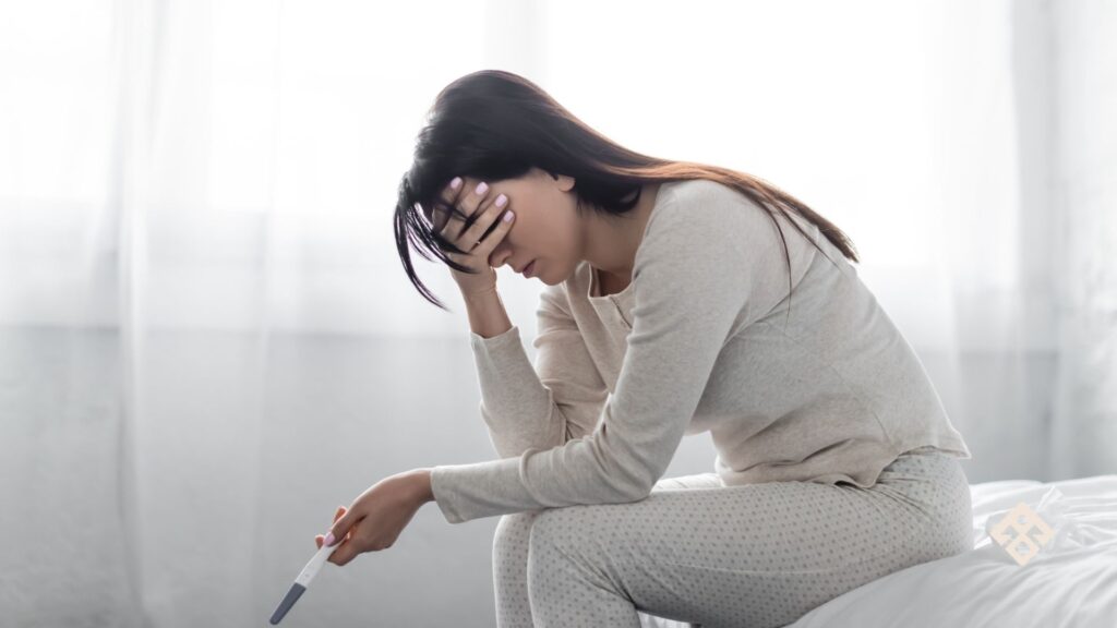 negative pregnancy test secondary infertility